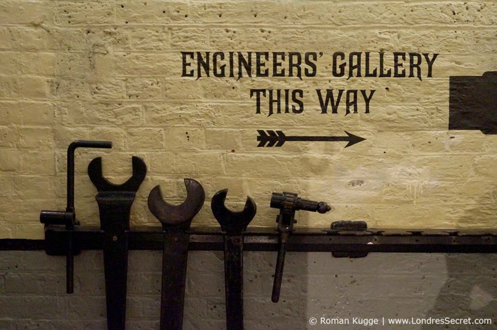 Salle des machines Tower Bridge Londres