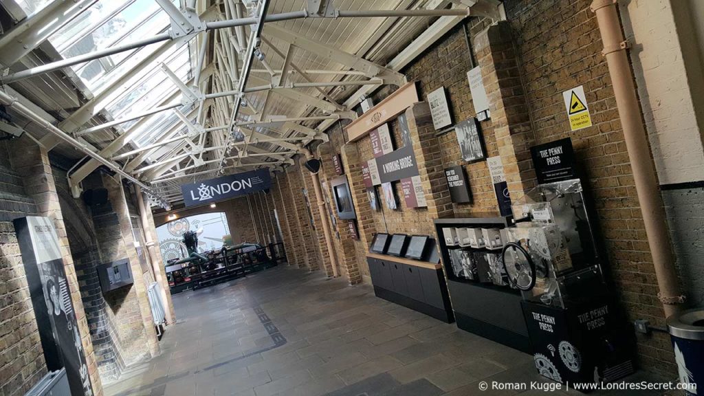 Salle des machines Tower Bridge Londres