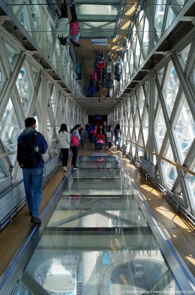 Tower Bridge Londres Plancher en verre