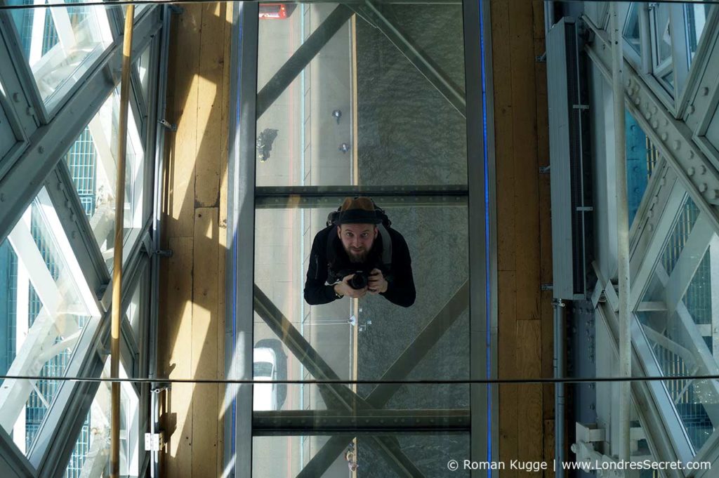 Tower Bridge Londres Plancher en verre