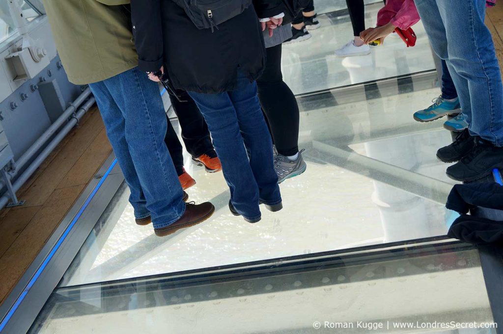 Tower Bridge Londres Plancher en verre