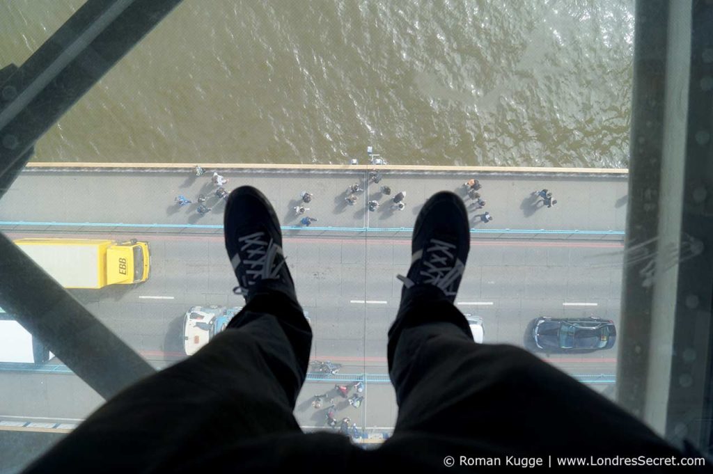 Tower Bridge Londres Plancher en verre