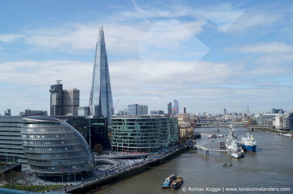 Vue Tower Bridge Londres