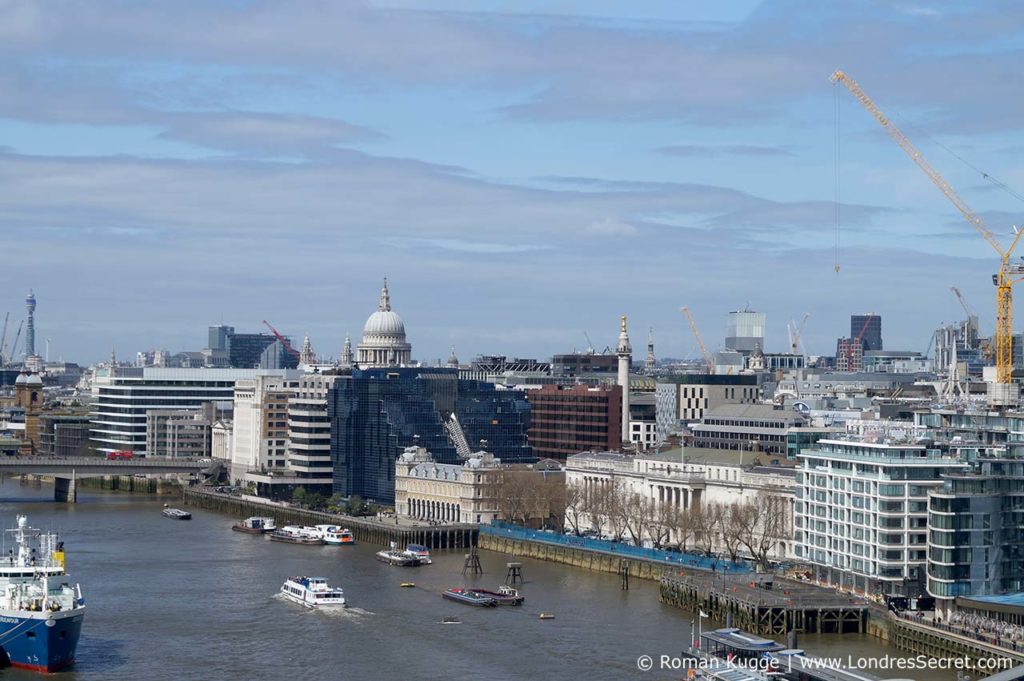 Vue Tower Bridge Londres