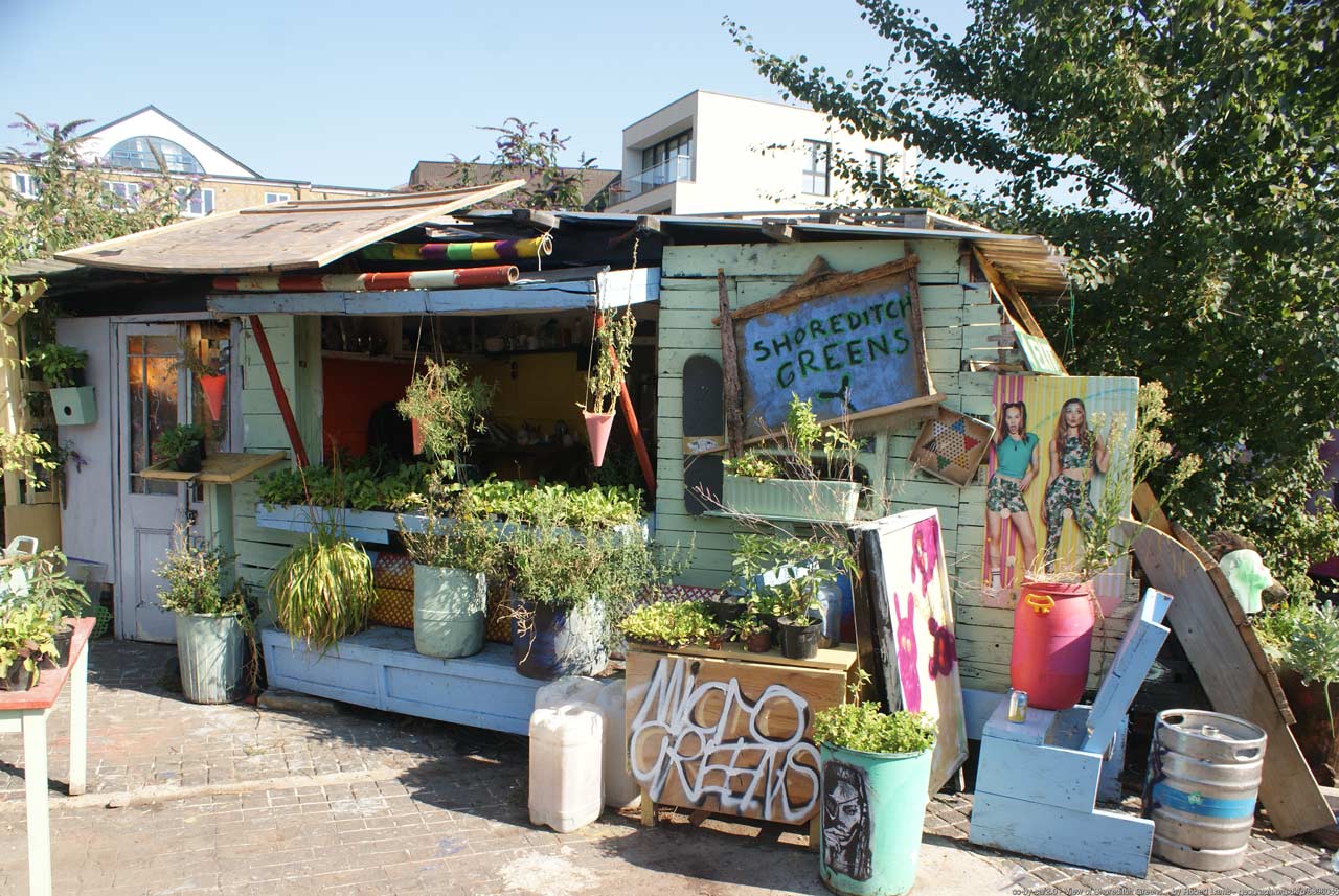 Jardin Nomadic Community Gardens Londres