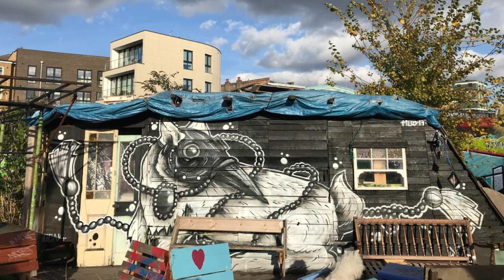 Jardin Nomadic Community Gardens Londres