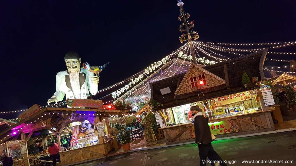 Marché de Noël Fête Foraine Londres Winter Wonderland