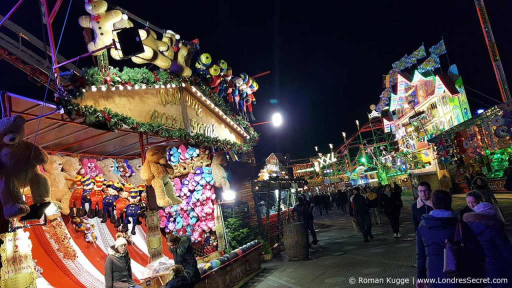 Marché de Noël Fête Foraine Londres Winter Wonderland