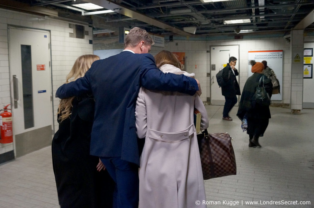 Metro Londres Nouvel An