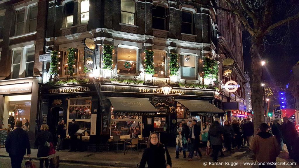 Pubs à Noël à Londres