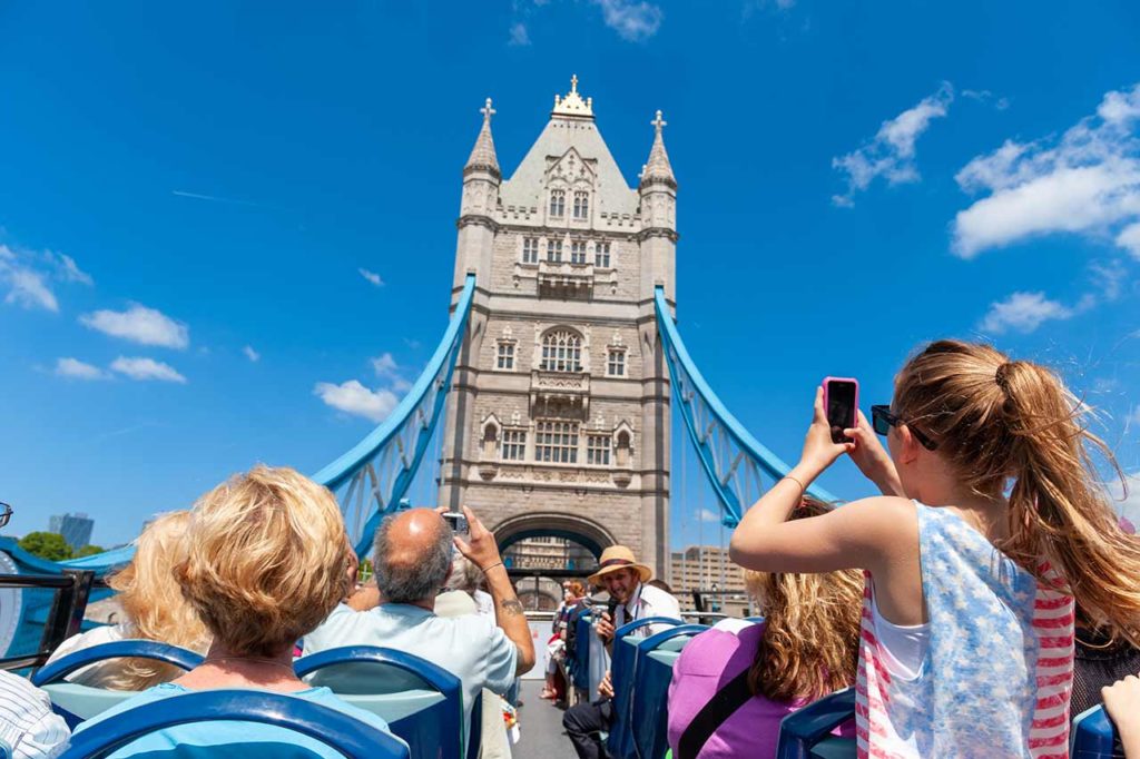 Bus touristique Londres