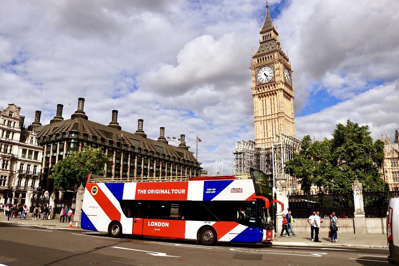 Bus touristique Londres Hop-On Hop-Off