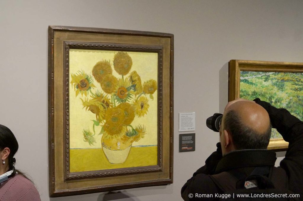 National Gallery à Londres Tournesols Van Gogh