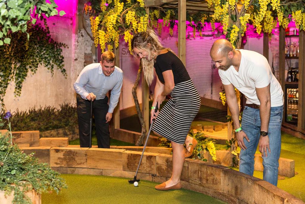 Swingers Minigolf Bar Londres