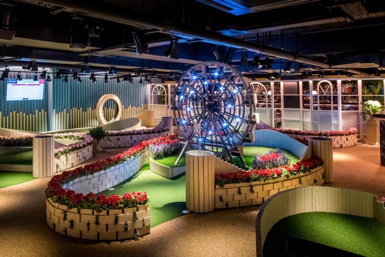 « Swingers » le bar minigolf à Londres !