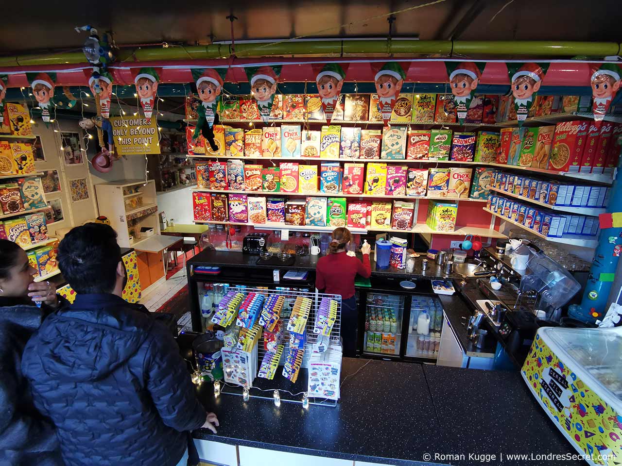 Le bar à céréales « Cereal Killer Cafe » à Londres insolite