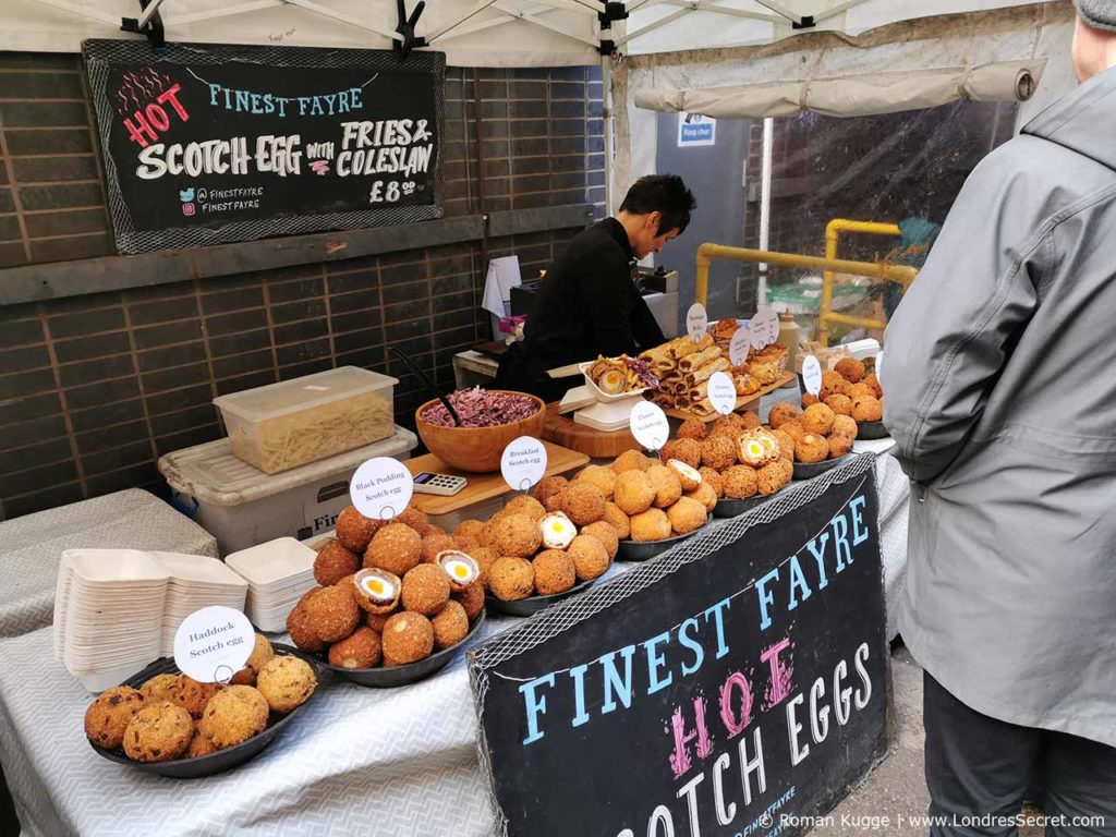 Marché Maltby Street Market à Londres