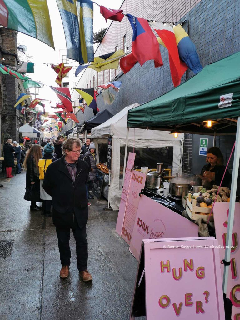 Marché Maltby Street Market à Londres