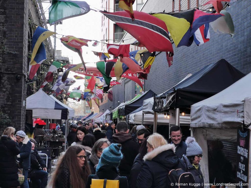 Marché Maltby Street Market à Londres