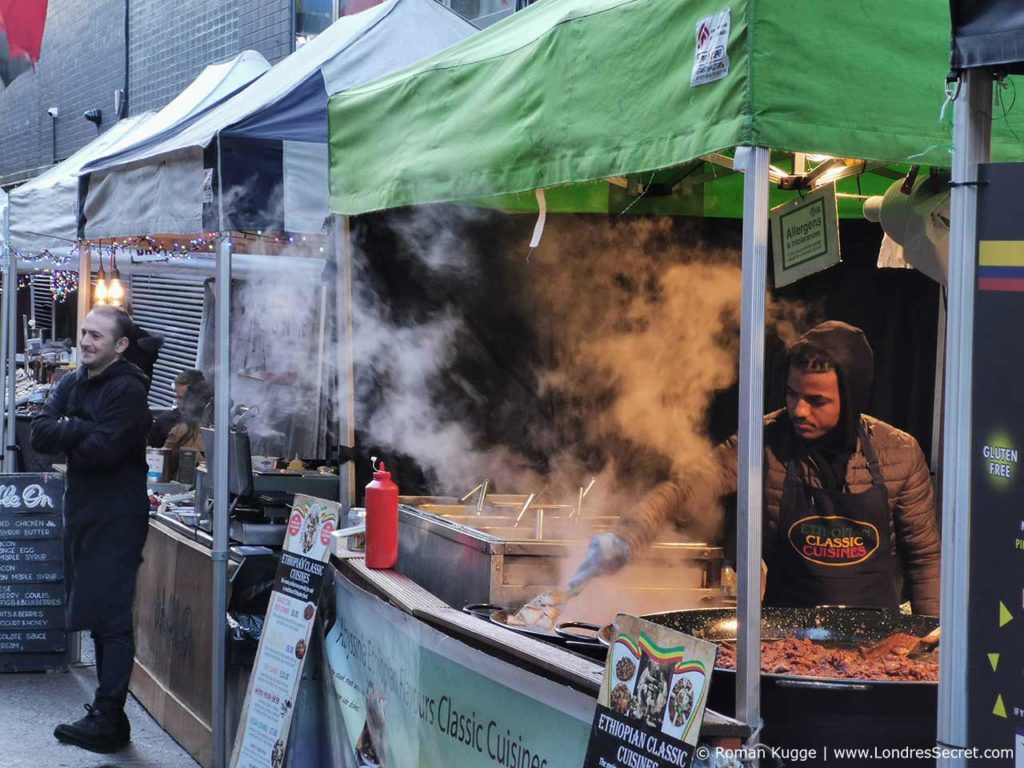 Marché Maltby Street Market à Londres