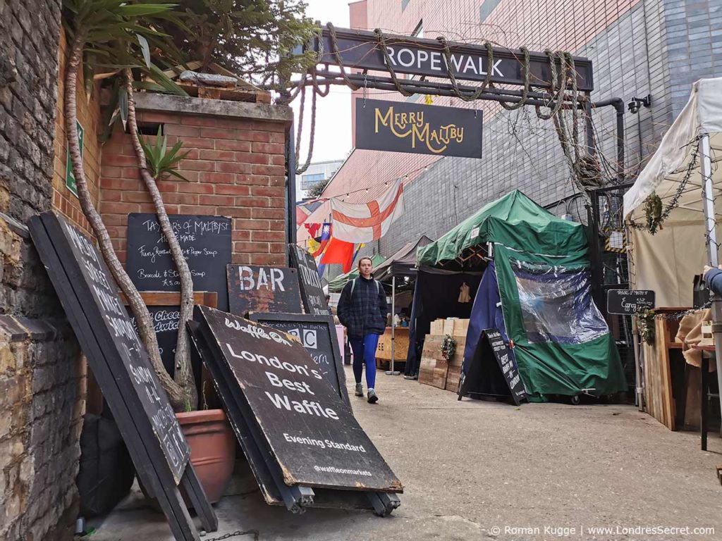 Marché Maltby Street Market à Londres The Ropewalk