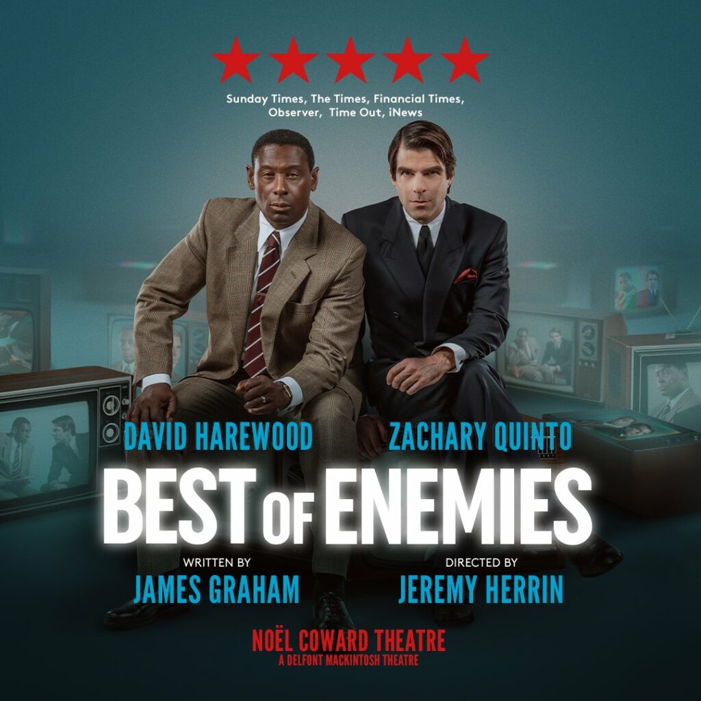 Best of Enemies pièce de théâtre Londres