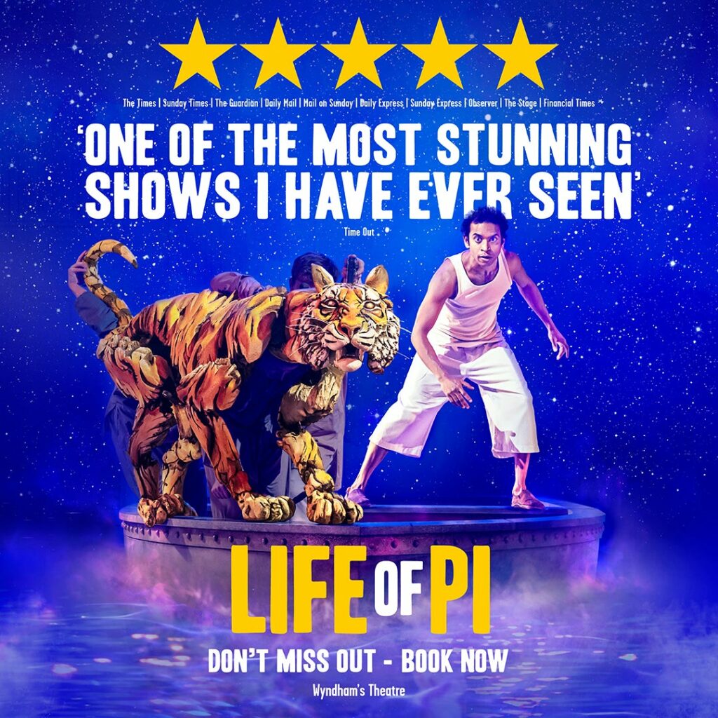 Life of Pi pièce de théâtre Londres